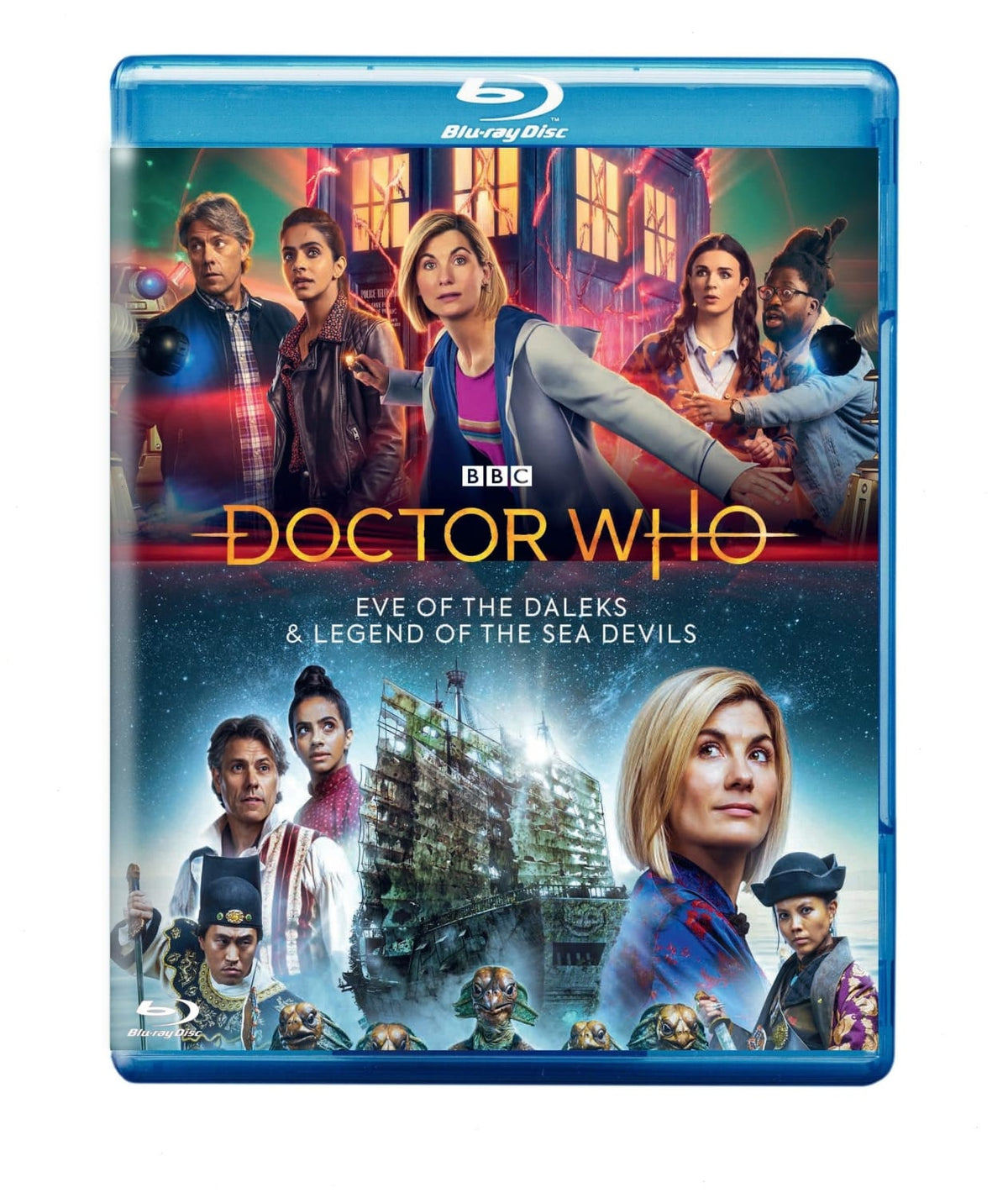 DOCTOR WHO: EVE OF THE DALEKS & LEGEND OF THE SEA DEVILS - [Blu-ray]