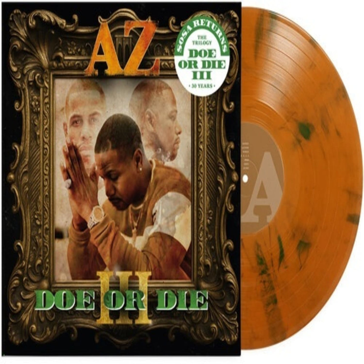 Az - Doe Or Die III (Amber Smoke) - (Colored Vinyl, Amber) - [Vinyl]