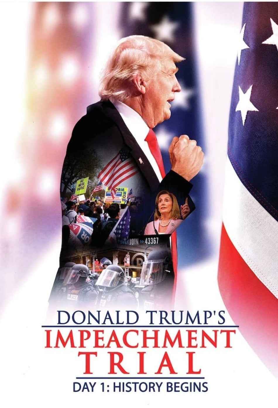 Donald Trump's Impeachment Trial Day 1: History Begins - [DVD]