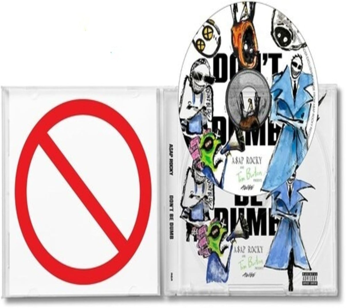 A$AP Rocky - Don't Be Dumb [Explicit Content] - (Parental Advisory Explicit Lyrics) - [CD]