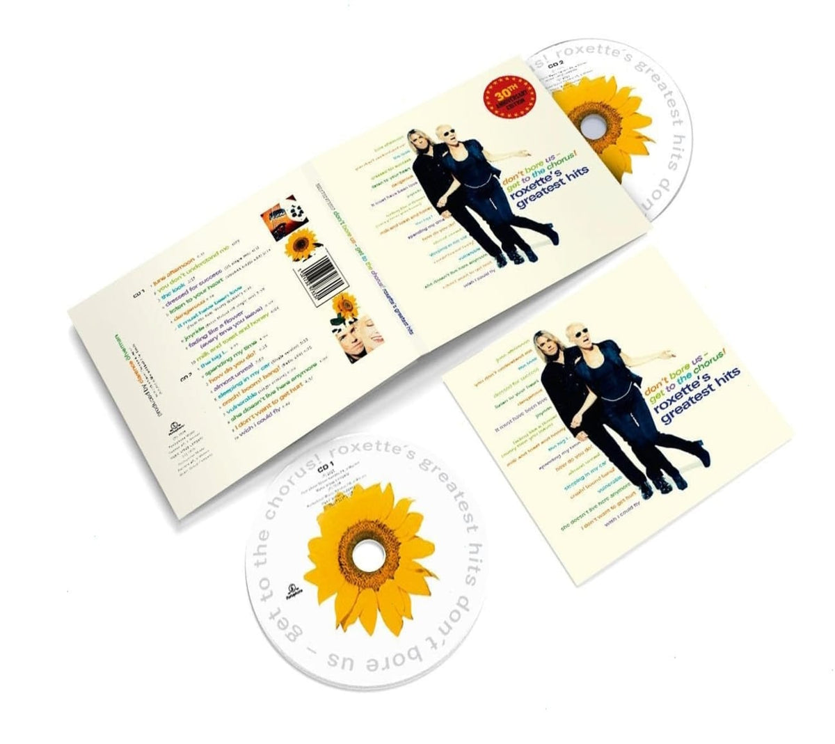 Roxette - Don't Bore Us, Get To The Chorus: 30th Anniversary - [CD]