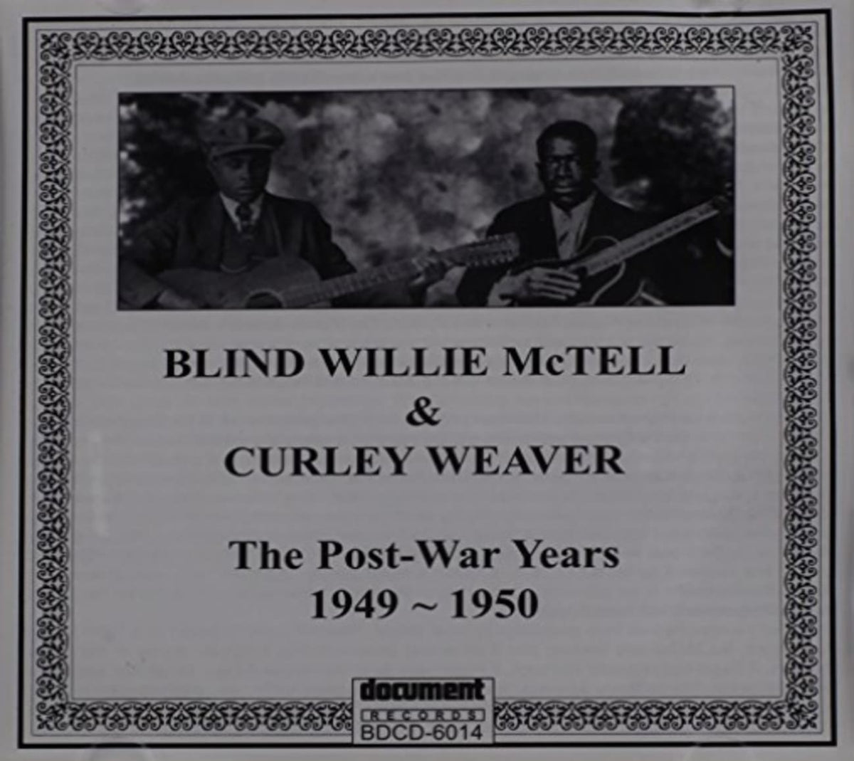 Blind Willie McTell - Don't Forget It: The Post-war Years 1949-1950 - [CD]