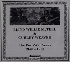 Blind Willie McTell - Don't Forget It: The Post-war Years 1949-1950 - [CD]