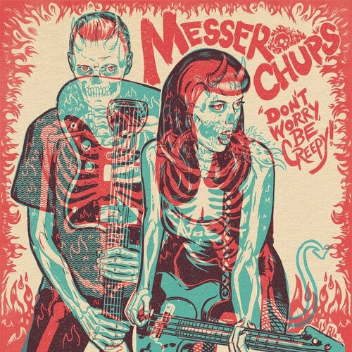 Messer Chups - Don't Worry, Be Creepy - (Colored , Cyan, Red) - [Vinyl]