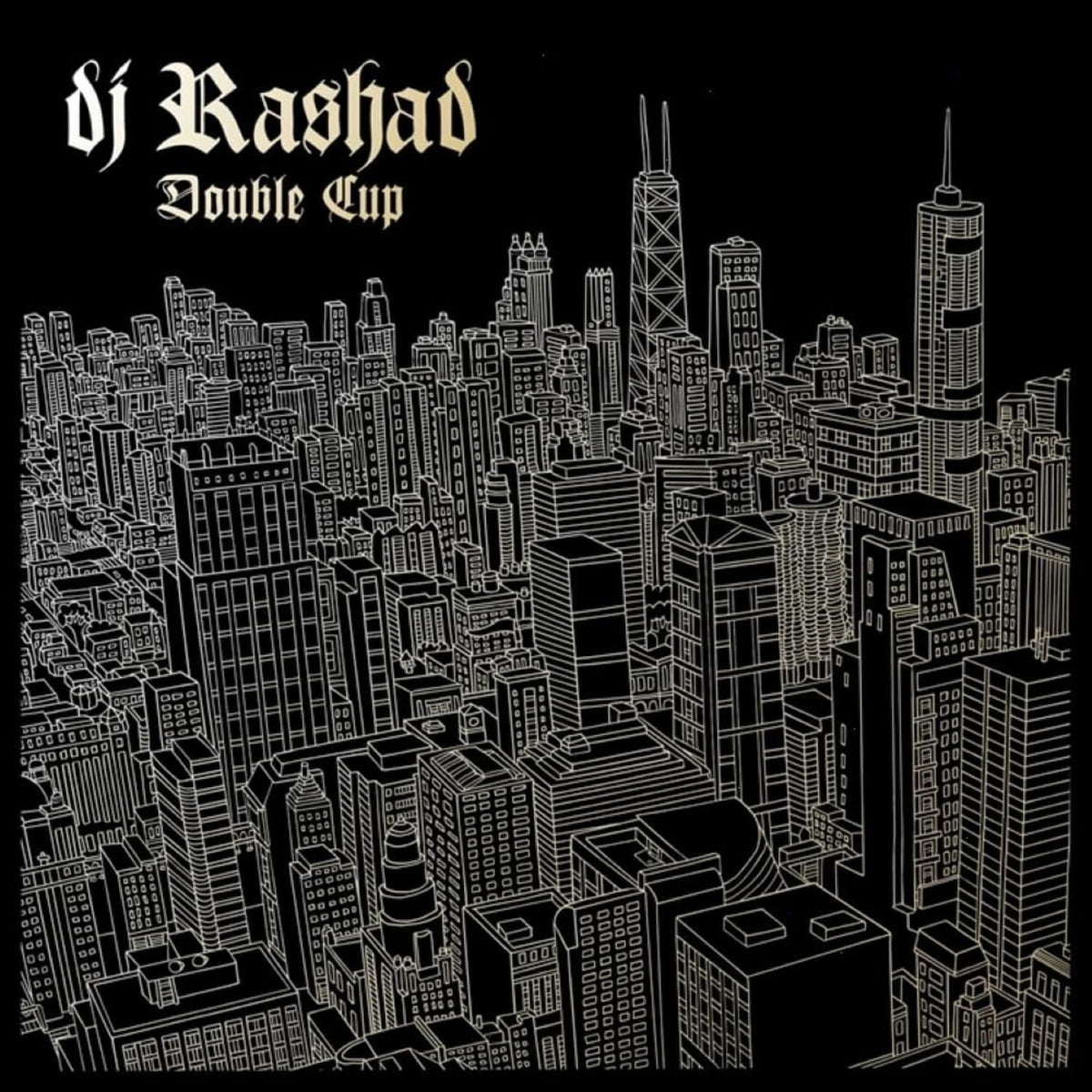 DJ Rashad - Double Cup - (Limited Edition, Colored , Gold) - [Vinyl]