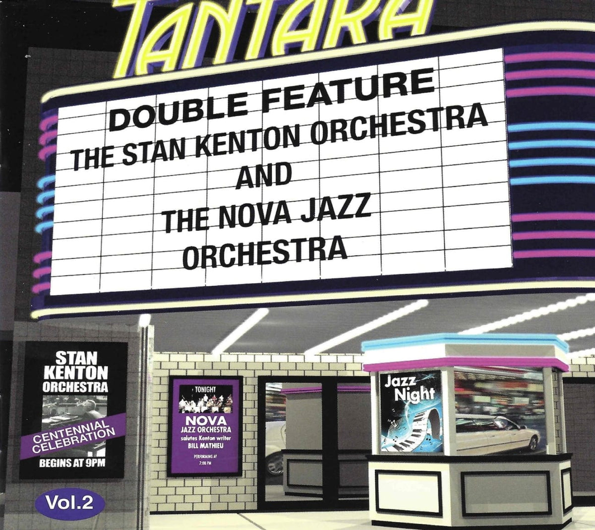 Stan Kenton & Nova Jazz Orchestra - Double Feature 2 - [CD]