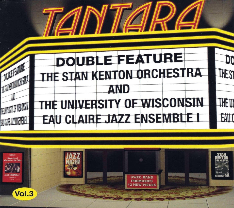 University of Wisconsin-Eau Claire Jazz Ensemble - Double Feature 3 - [CD]