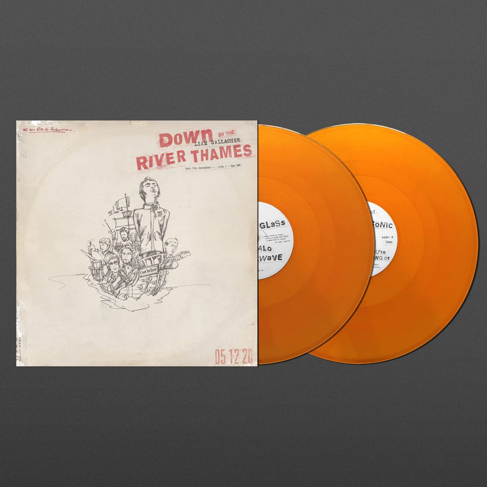 Liam Gallagher - Down By The River Thames - (Orange Vinyl)