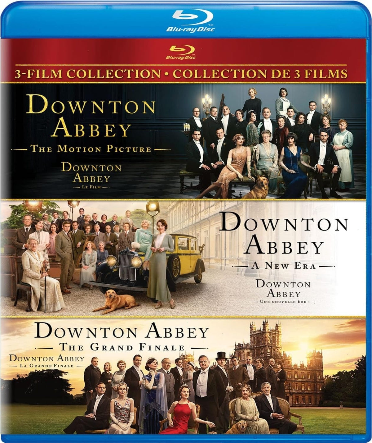 DOWNTON ABBEY: 3 - FILM COLLECTION - [Blu - ray]