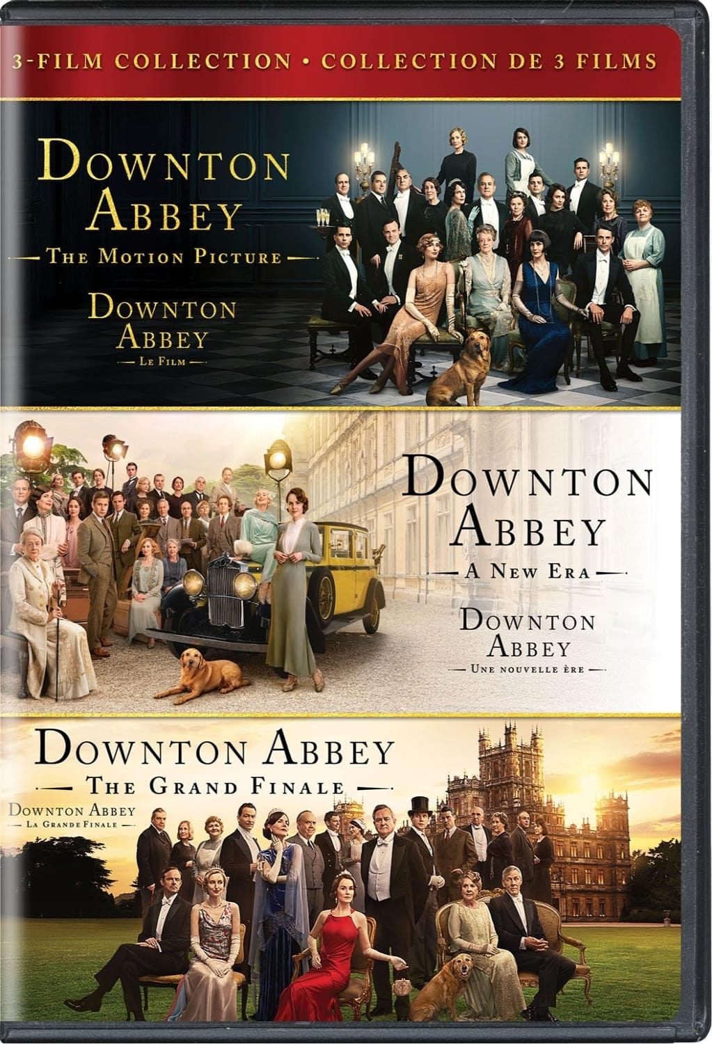 DOWNTON ABBEY: 3 - FILM COLLECTION - [DVD]