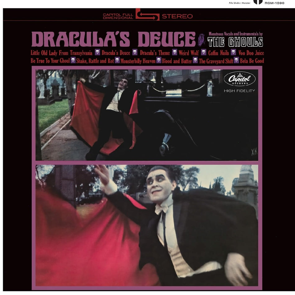 The Ghouls - Dracula's Deuce - (Colored Vinyl, Orange, Smoke) - [Vinyl]