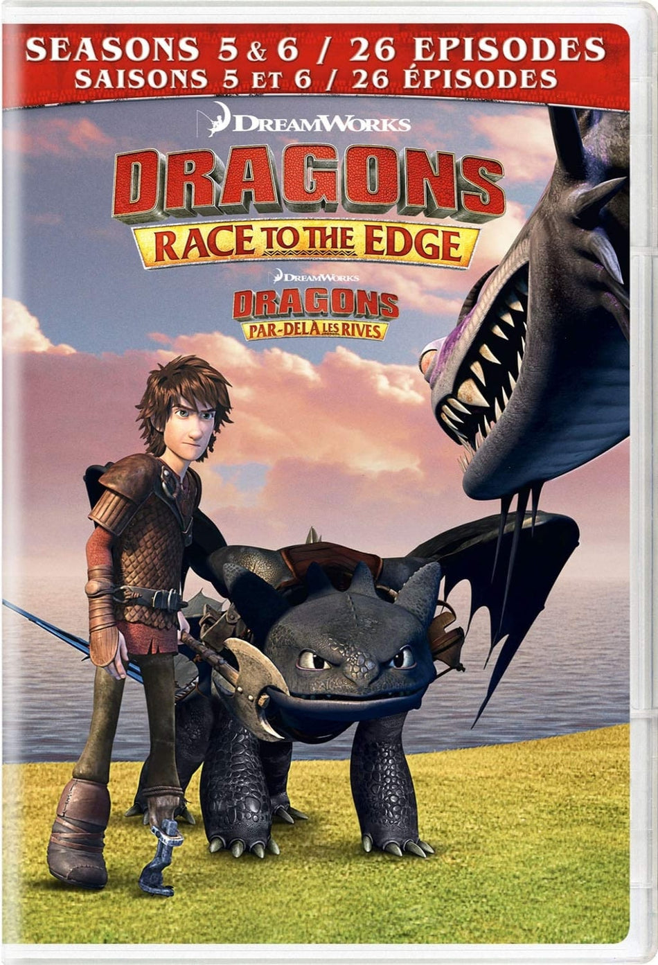 DRAGONS: RACE TO THE EDGE - SEASONS 5 & 6 - [DVD]