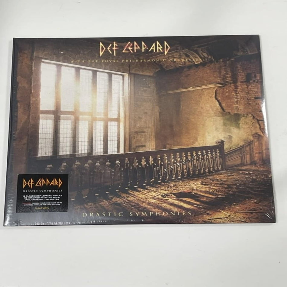 Def Leppard - Drastic Symphonies - (Indie Exclusive, Clear Vinyl, 180 Gram Vinyl, Bonus Track) - [Vinyl]