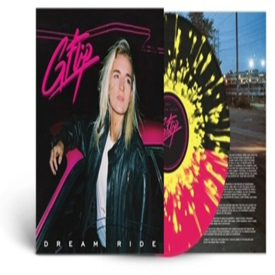 G Flip - Dream Ride (indie edition - half pink / half black with yellow splatter) - (Indie Exclusive, Colored , Pink, Black, Yellow) - [Vinyl]