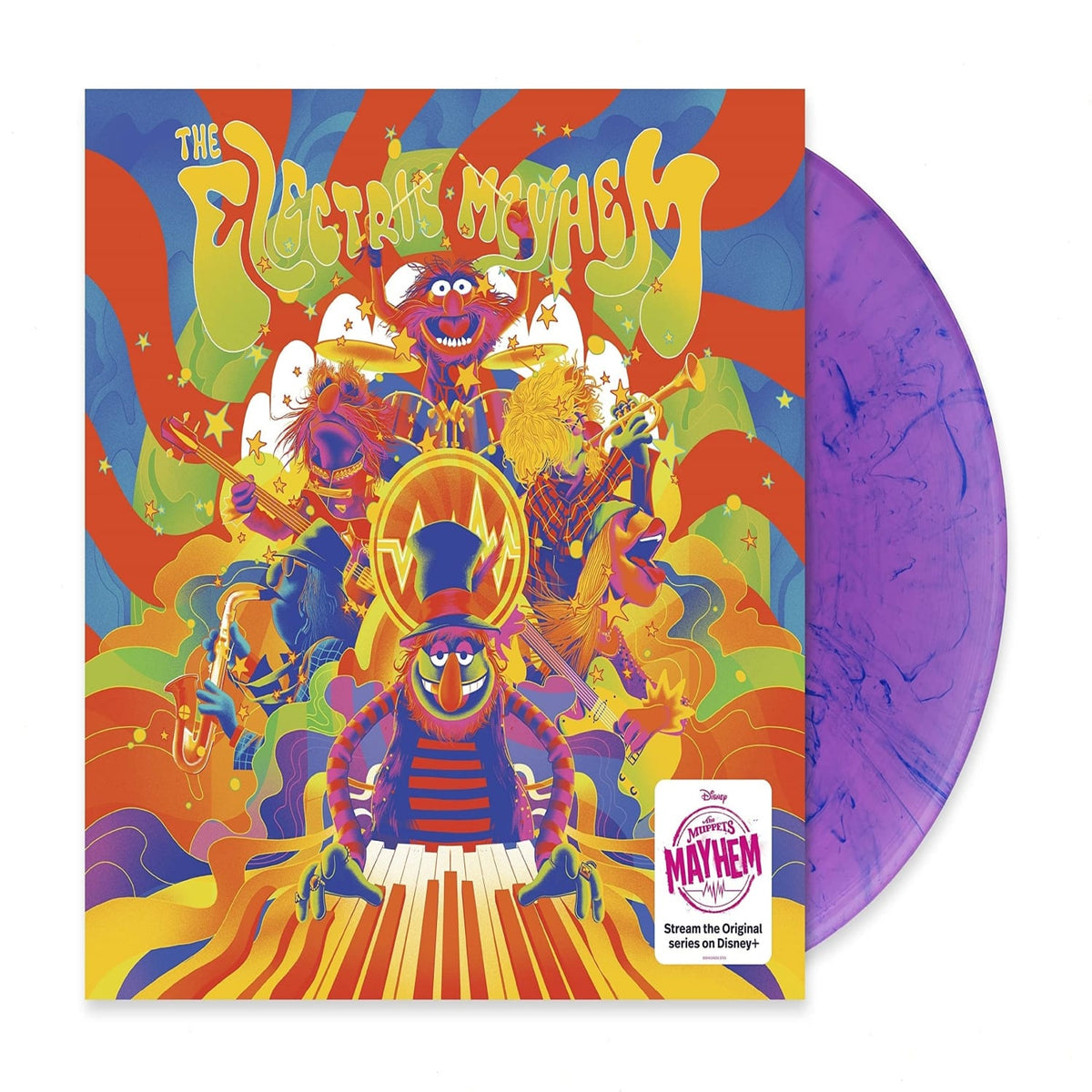 Dr Teeth & the Electric Mayhem - The Electric Mayhem (Original Soundtrack) - (Clear , Purple, Blue) - [Vinyl]