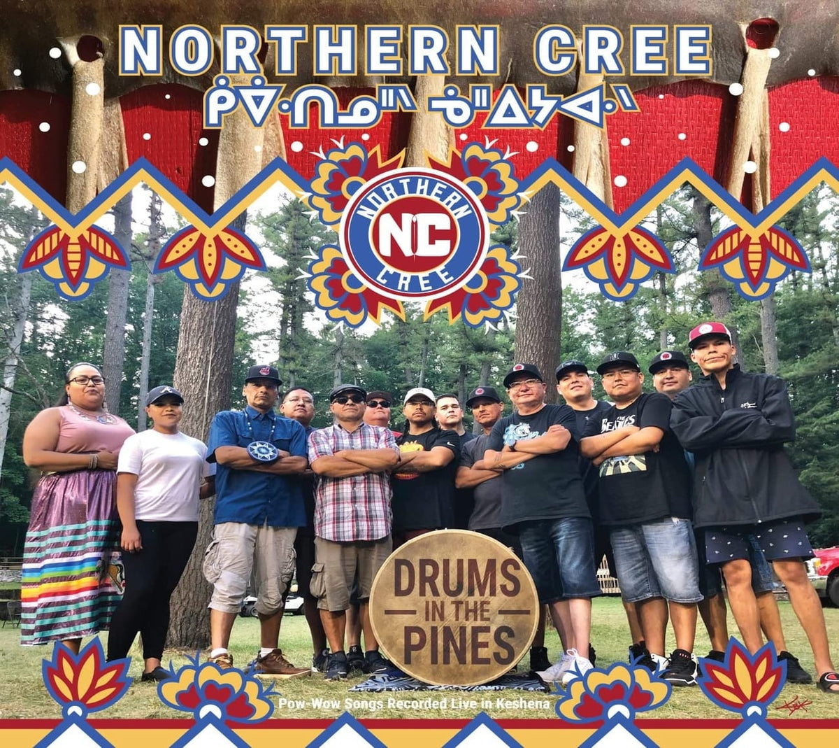 Northern Cree - Drums in the Pines - [CD]