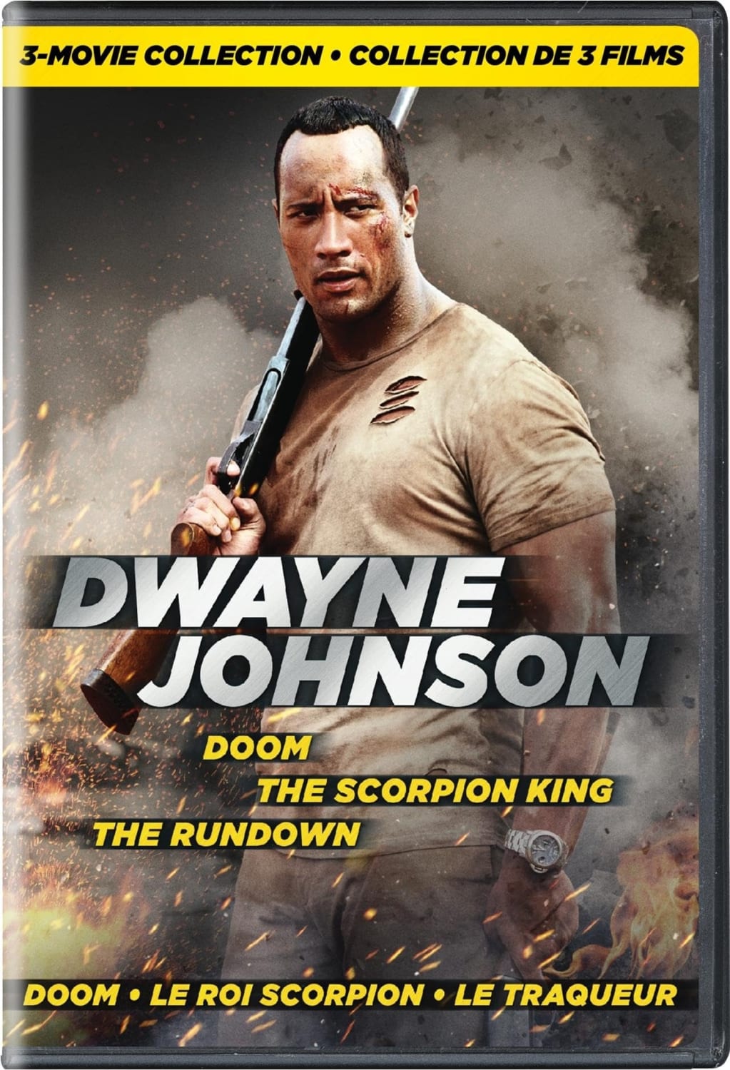 DWAYNE JOHNSON 3 - MOVIE COLLECTION - [DVD]