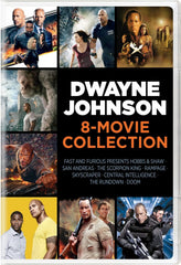 DWAYNE JOHNSON 8 - MOVIE COLLECTION - [DVD]