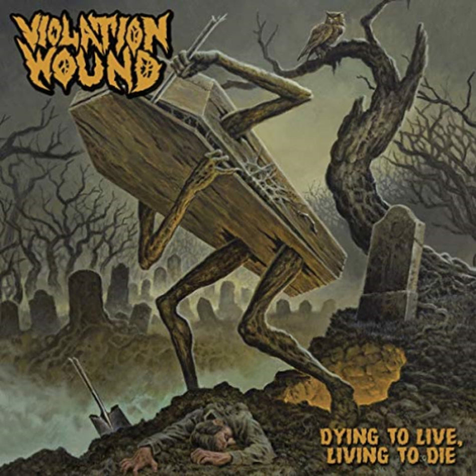 Violation Wound - Dying To Live Living To Die - [Vinyl]