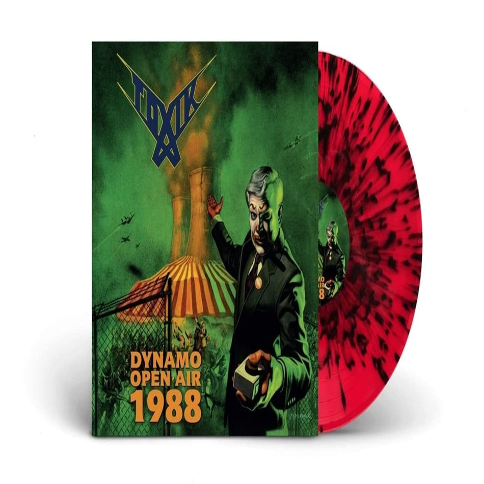 Toxik - Dynamo Open Air 1988 - Red & Black Splatter Colored - [Vinyl]
