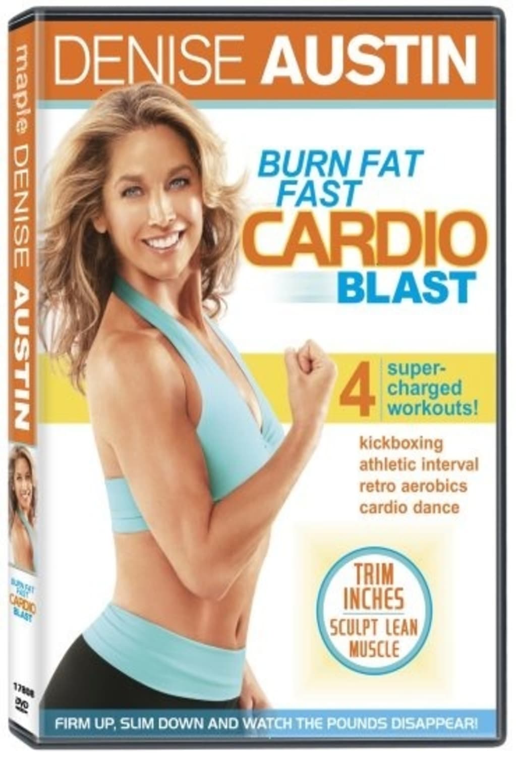 Denise Austin: Burn Fat Fast Cardio Blast - [DVD]