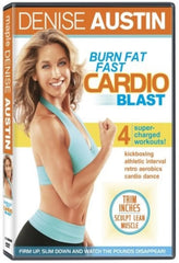 Denise Austin: Burn Fat Fast Cardio Blast - [DVD]