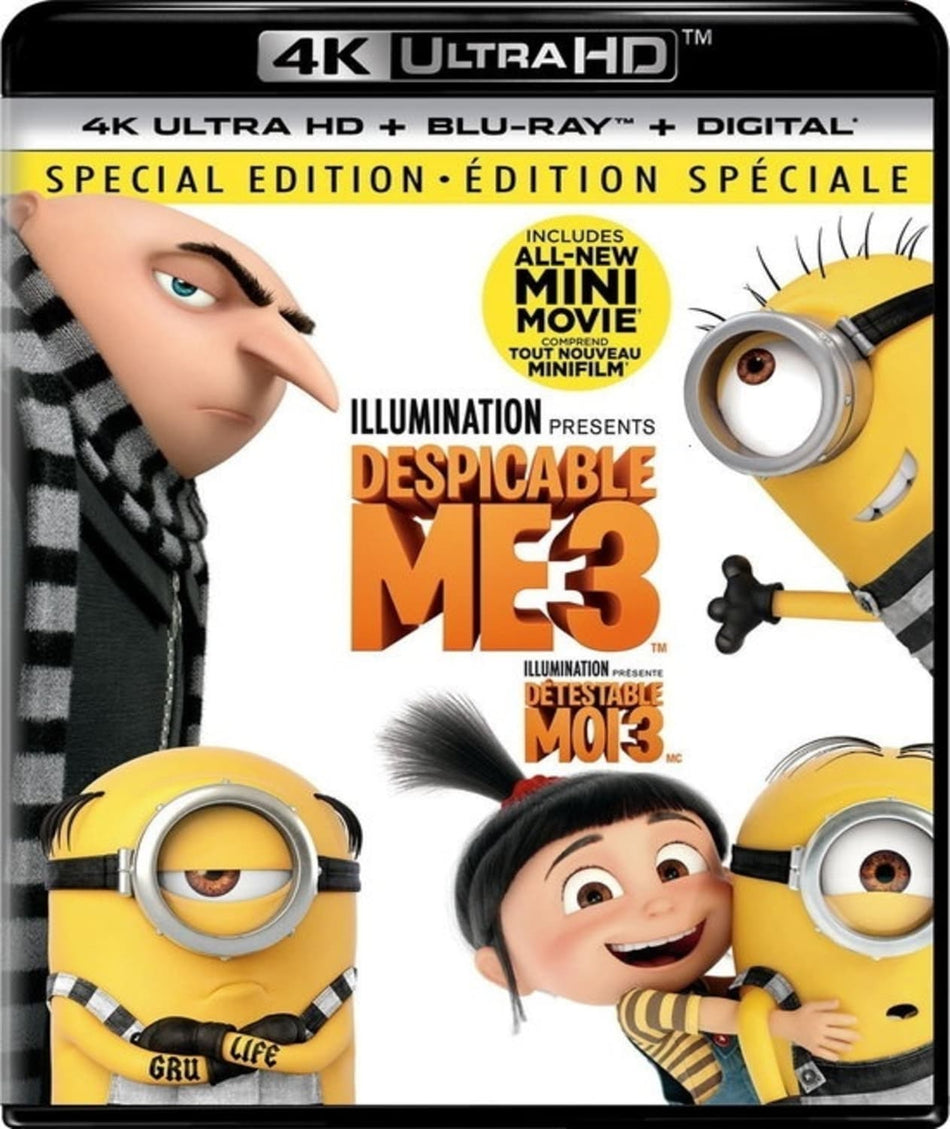 Despicable Me 3 - Special Edition 4K Ultra HD + - [Blu-ray]