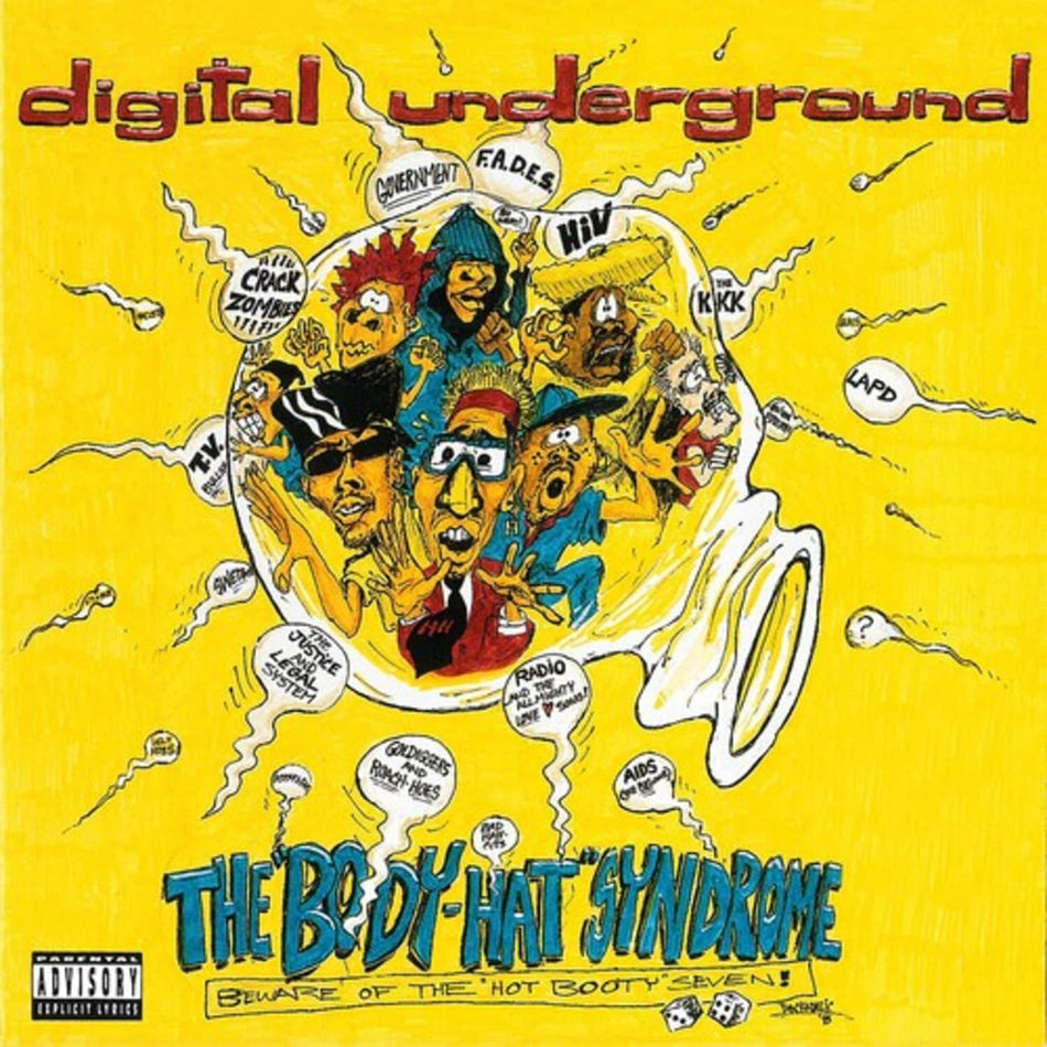Digital Underground - The "Body-Hat" Syndrome (30th Anniversary) - (Colored Vinyl, Yellow) - [Vinyl]