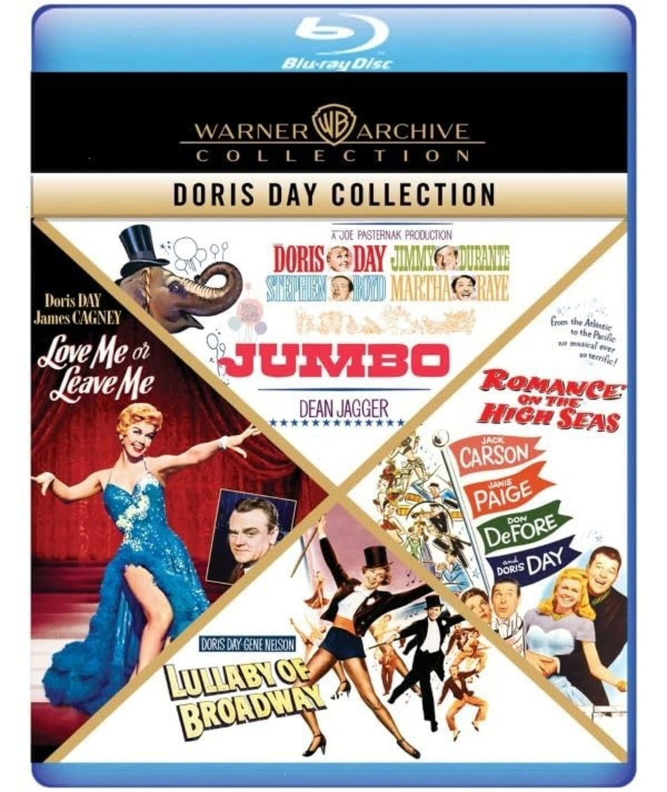 Doris Day: 4-Film Collection - (Boxed Set, Digital Theater System, AC-3) - [Blu-ray]