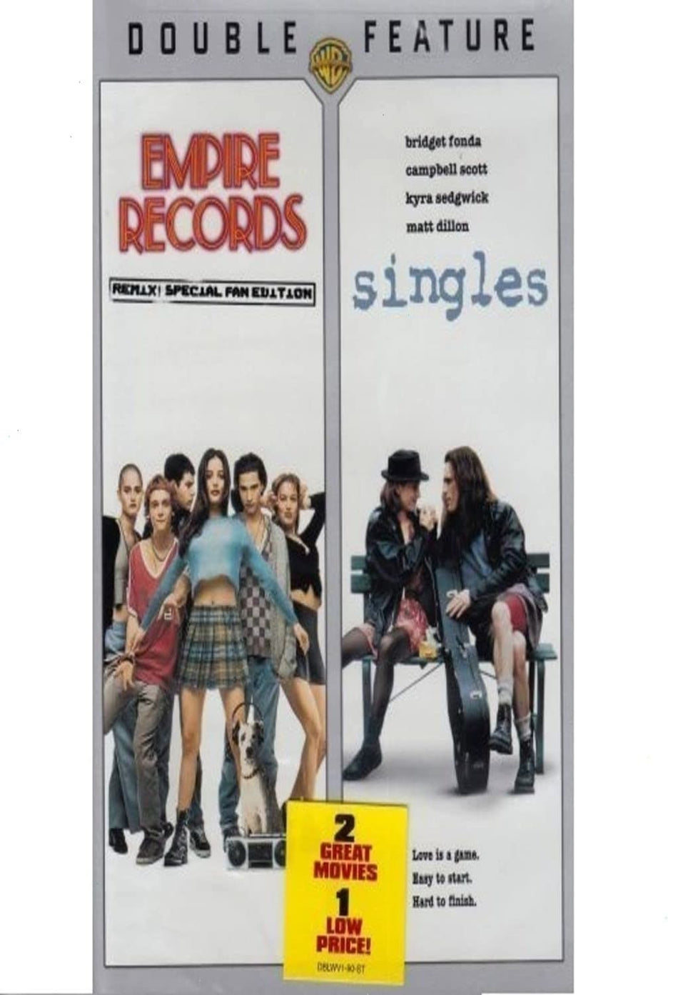 Double Feature: Empire Records / Singles - [DVD]