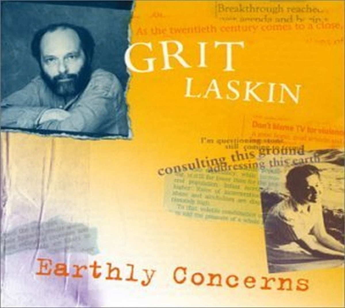 Grit Laskin - Earthly Concerns - [CD]