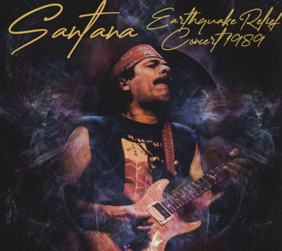 Santana - EARTHQUAKE RELIEF CONCERT 1989 - [CD]