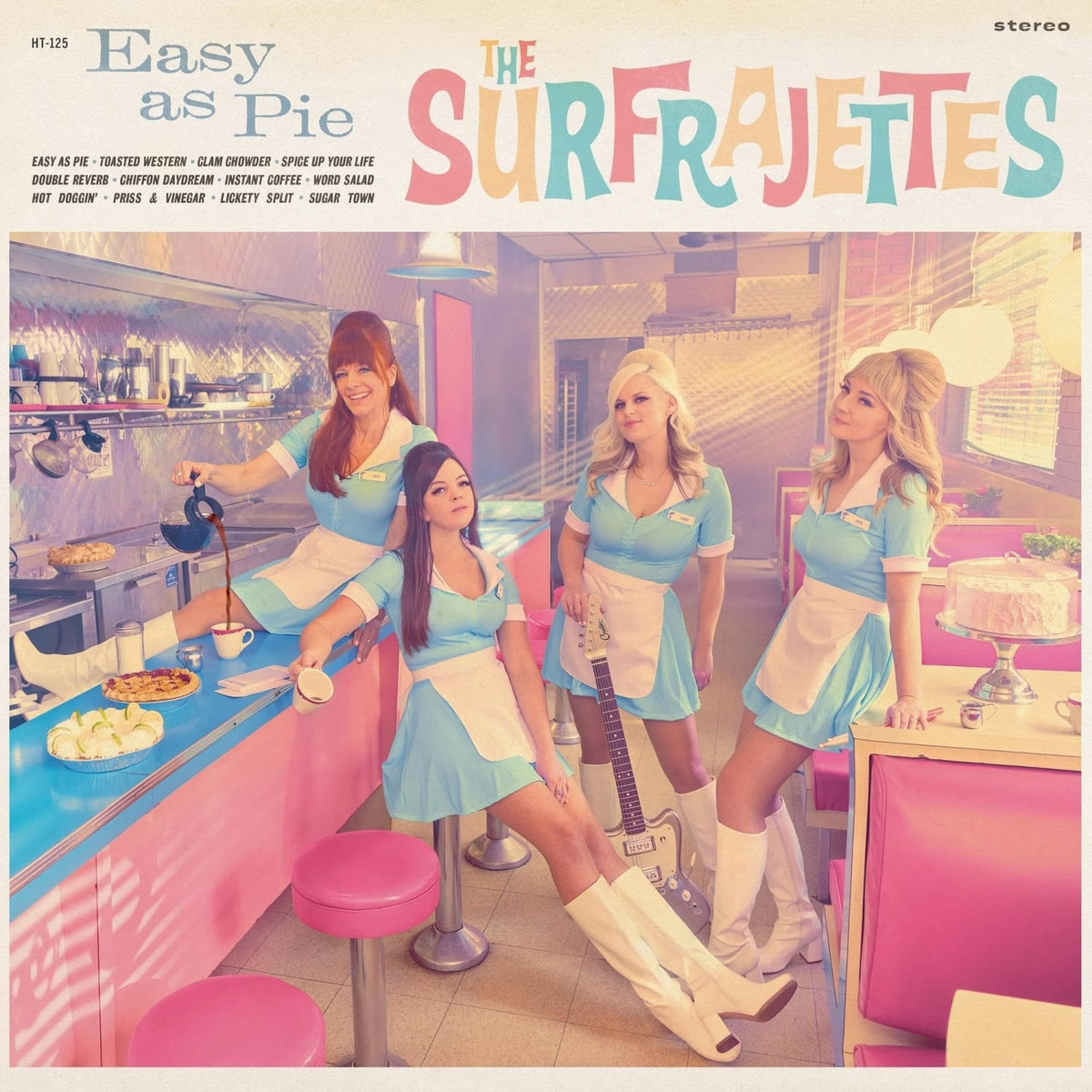 Surfrajettes - Easy As Pie - (Colored Vinyl, Lime) - [Vinyl]