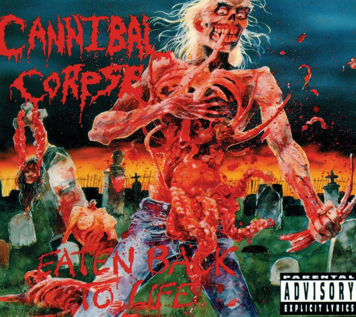 Cannibal Corpse - Eaten Back To Life - [CD]
