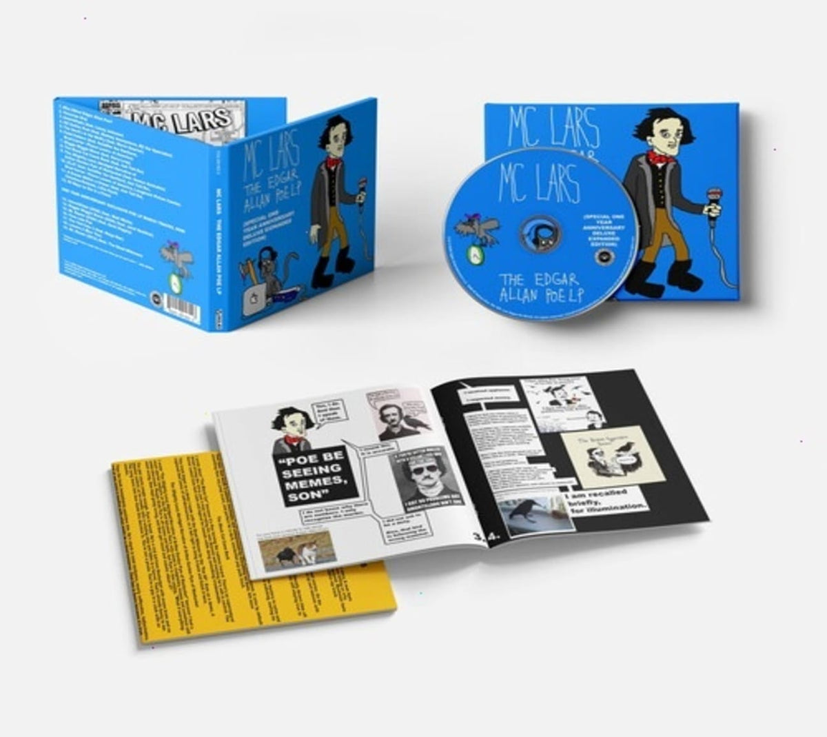 MC Lars - The Edgar Allan Poe LP - (Deluxe Edition, Anniversary Edition, Expanded Version) - [CD]