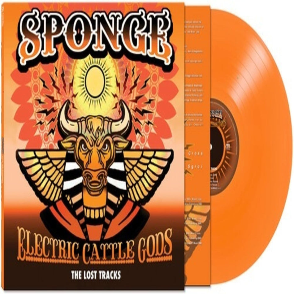 Sponge - Electric Cattle Gods: The Lost Tracks - (Limited Edition, Colored Vinyl, Orange) - [Vinyl]
