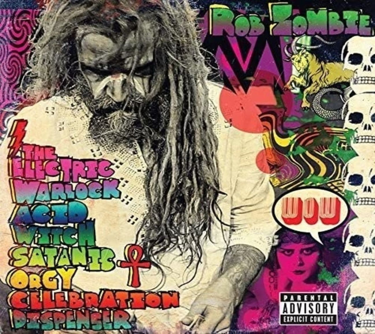 Rob Zombie - The Electric Warlock Acid Witch Satanic Orgy Celebration Dispenser [Explicit Content] - (Parental Advisory Explicit Lyrics) - [CD]