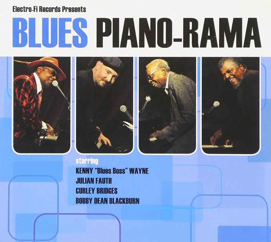 Curley Bridges - Electro-Fi Records Presents Blues Piano-Rama - [CD]