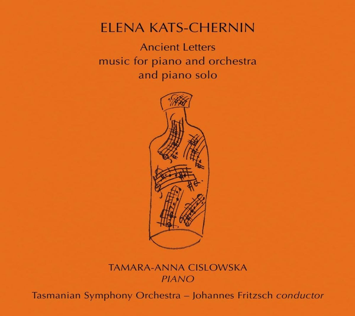 Tamara - Anna Cislowska - ELENA KATS - CHERNIN: ANCIENT LETTERS - [CD]