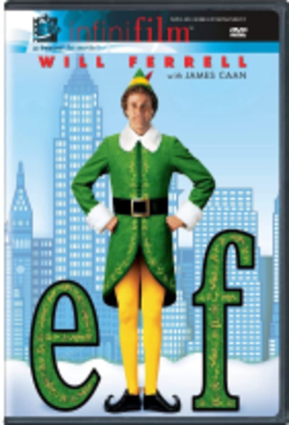 Elf - (Full Frame, Widescreen, Dubbed, Dolby, AC-3) - [DVD]