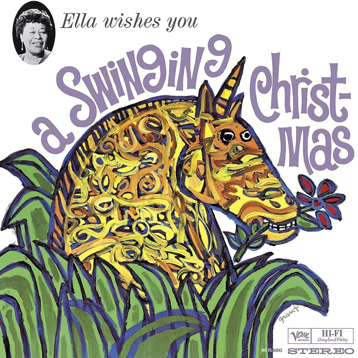 Ella Fitzgerald - Ella Wishes You a Swinging Christmas - (180 Gram Vinyl) - [Vinyl]