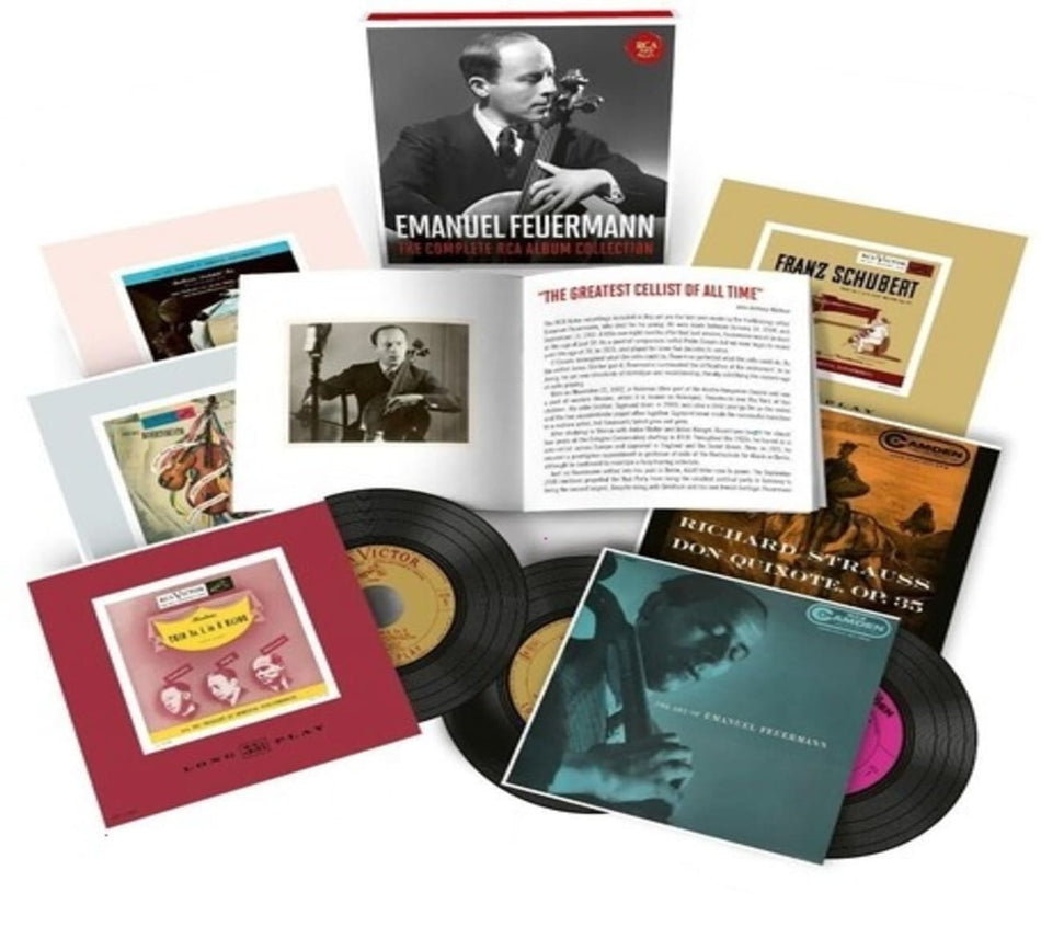 Emanuel Feuermann - Emanuel Feuermann: The Rca Album Collection - (Emanuel Feuermann) - [CD]