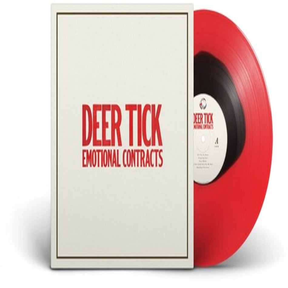Deer Tick - Emotional Contracts - (Indie Exclusive, Colored Vinyl, Red, Black, Digital Download Card) - [Vinyl]