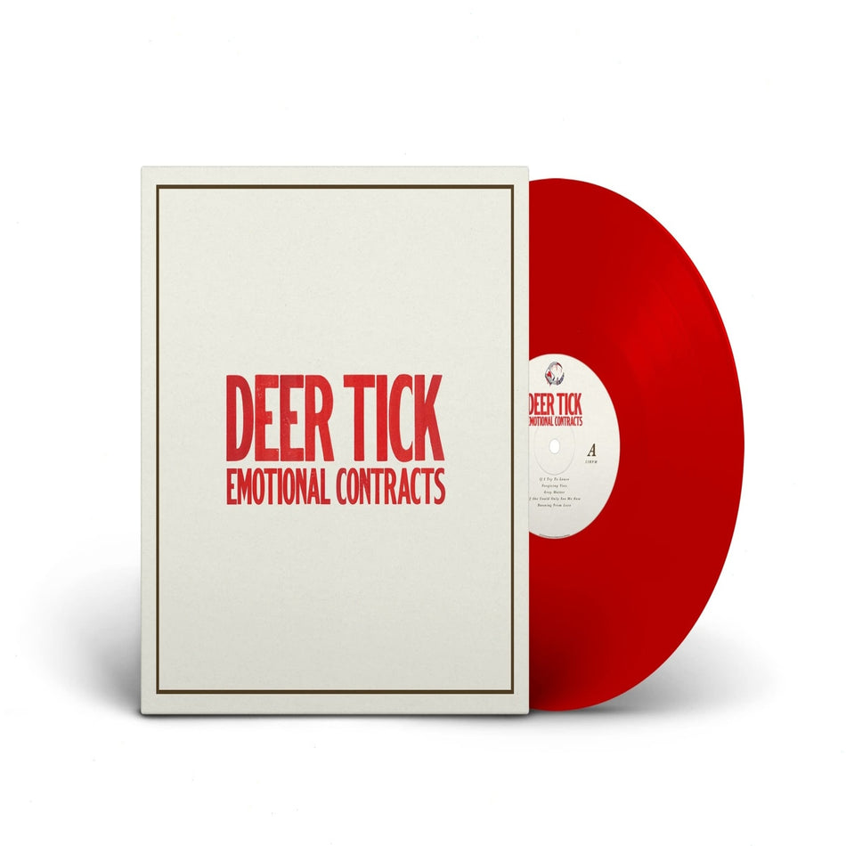 Deer Tick - Emotional Contract - (Colored Vinyl, Red) - [Vinyl]