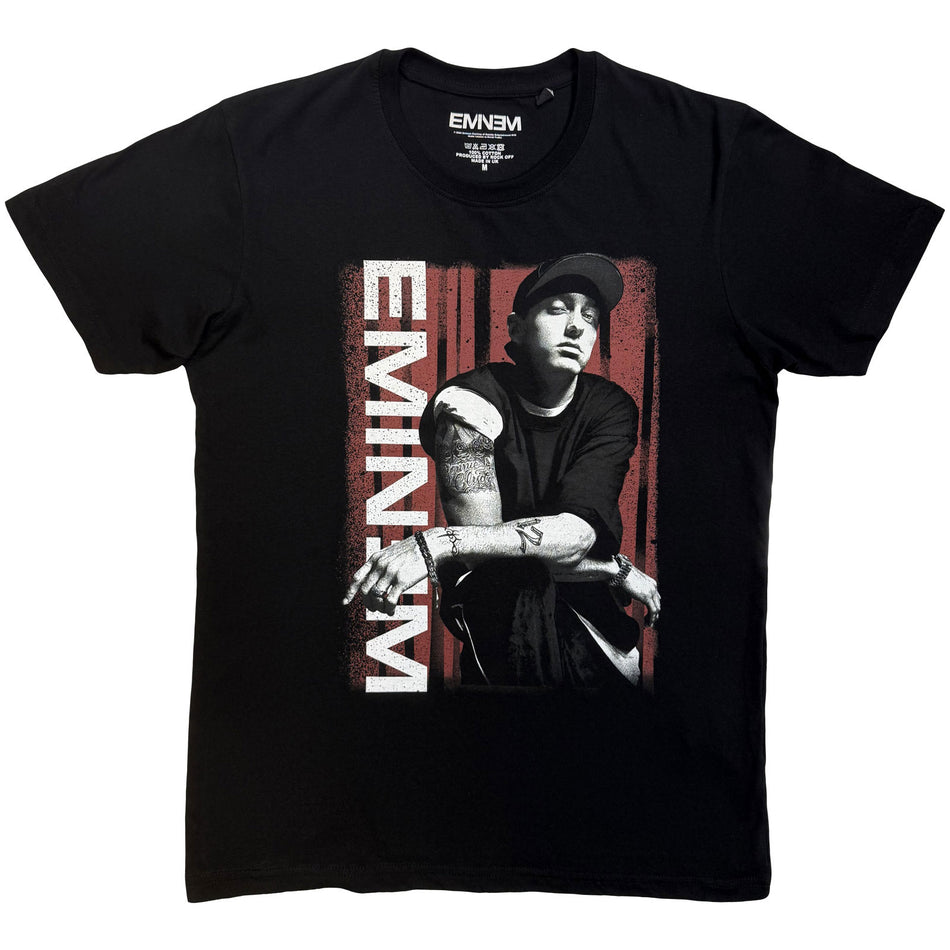 Eminem Unisex T-Shirt: Lean (Black)