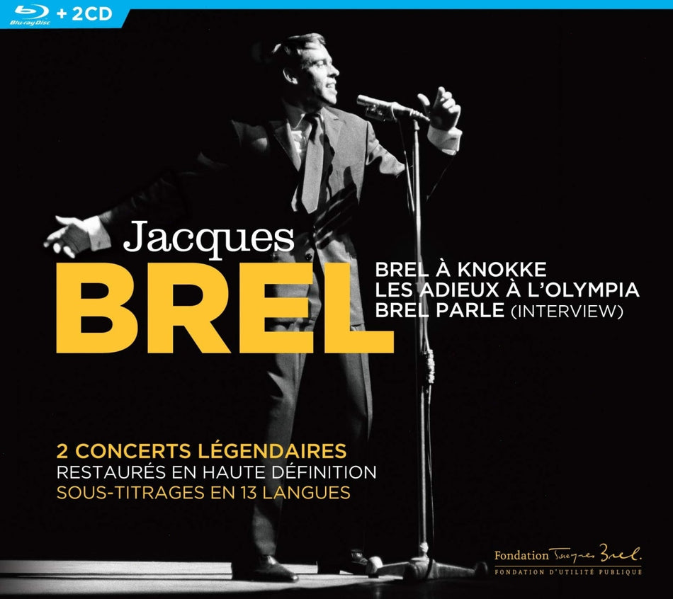Jacques Brel - En Concert [2 / 1 DVD] - [CD]