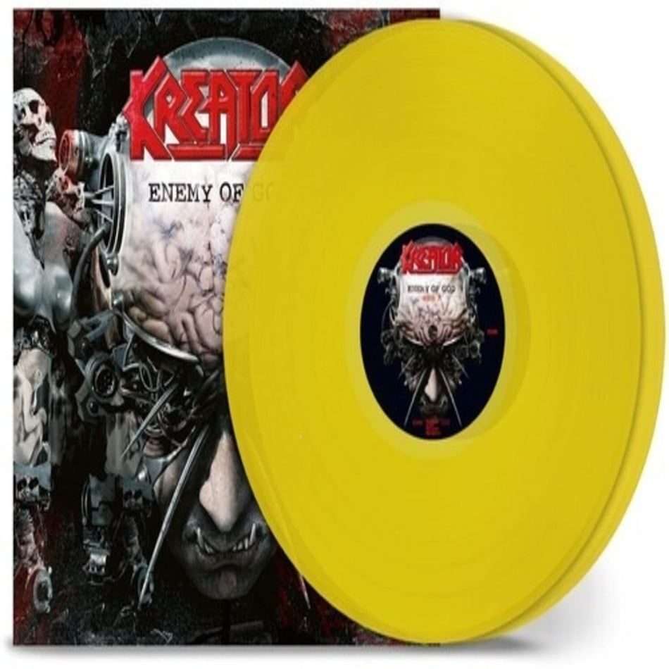 Kreator - Enemy of God - (Colored , Yellow, Remastered, Gatefold LP Jacket, Gatefold LP Jacket) - [Vinyl]