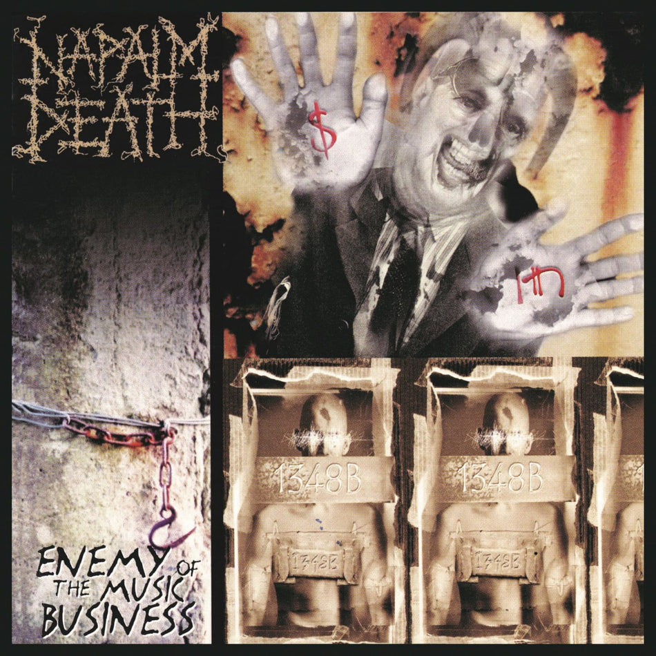 Napalm Death - Enemy Of The Music Business - (Colored Vinyl, Yellow, Reissue) - [Vinyl]