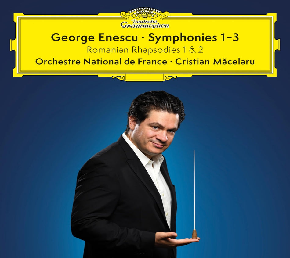 ENESCU / CRISTIAN MACELARU / ORCHESTRE NATIONAL DE - Symphonies Nos. 1-3 Romanian Rhapsodies 1 & 2 - [CD]