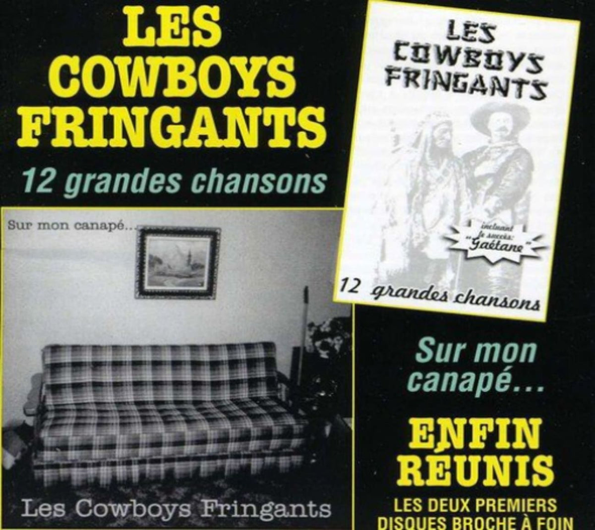Les Cowboys Fringants - 12 Grandes Chansons / Enfin Reunis - [CD]